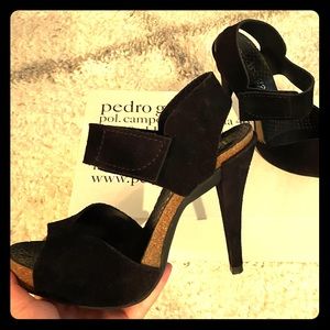 Pedro Garcia “Peony” heels with ankle strap